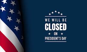 Presidents Day closure